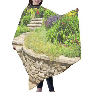 Personality  Natural Stone Landscaping Hair Cutting Cape
