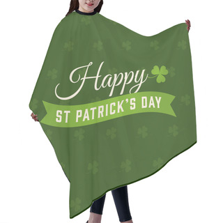 Personality  Happy Saint Patricks Day Card Hair Cutting Cape