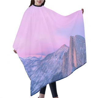 Personality  Half Dome, Yosemite National Park Hair Cutting Cape