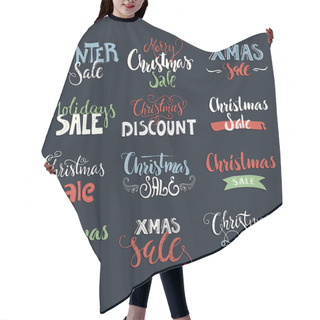 Personality  Holiday Sale, Christmas Discount Hair Cutting Cape