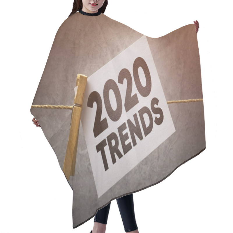 Personality  2020 Trends Clothespin Hair Cutting Cape
