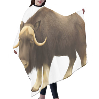 Personality  Musk-ox Hair Cutting Cape