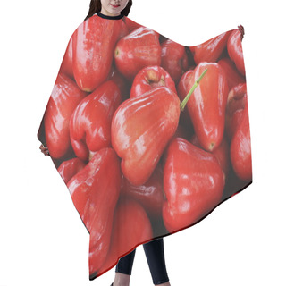 Personality  Red Java Apples Hair Cutting Cape