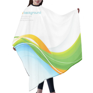 Personality  Colorful Background Hair Cutting Cape
