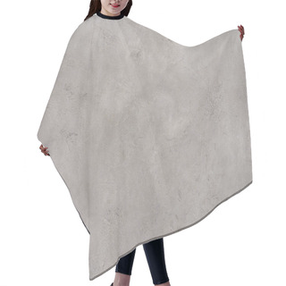 Personality  Top View Of Empty Concrete Surface For Background Hair Cutting Cape