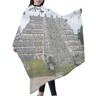 Personality  Mayan Archeological Site Of Chichen Itza, Yucatan, Mexico. Hair Cutting Cape