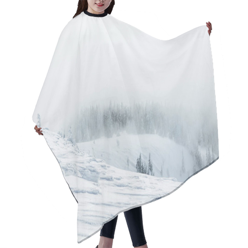Personality  forest landscape hair cutting cape