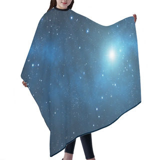 Personality  Deep Space Background Hair Cutting Cape
