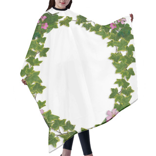 Personality  Ivy Border Flowering Clover Hair Cutting Cape