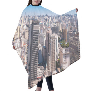 Personality  City Of Sao Paulo Hair Cutting Cape