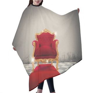Personality  Luxury Sparkling  Armchair Hair Cutting Cape