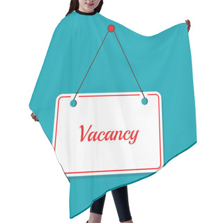 Personality  Hanging Door Plates Hair Cutting Cape