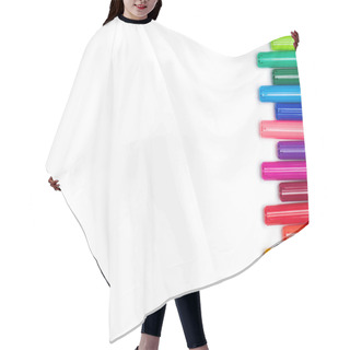 Personality  Colorful Felt Tip Pens  Hair Cutting Cape