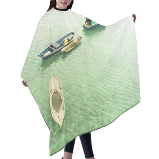 Personality  Bajau Floating Boat Hair Cutting Cape
