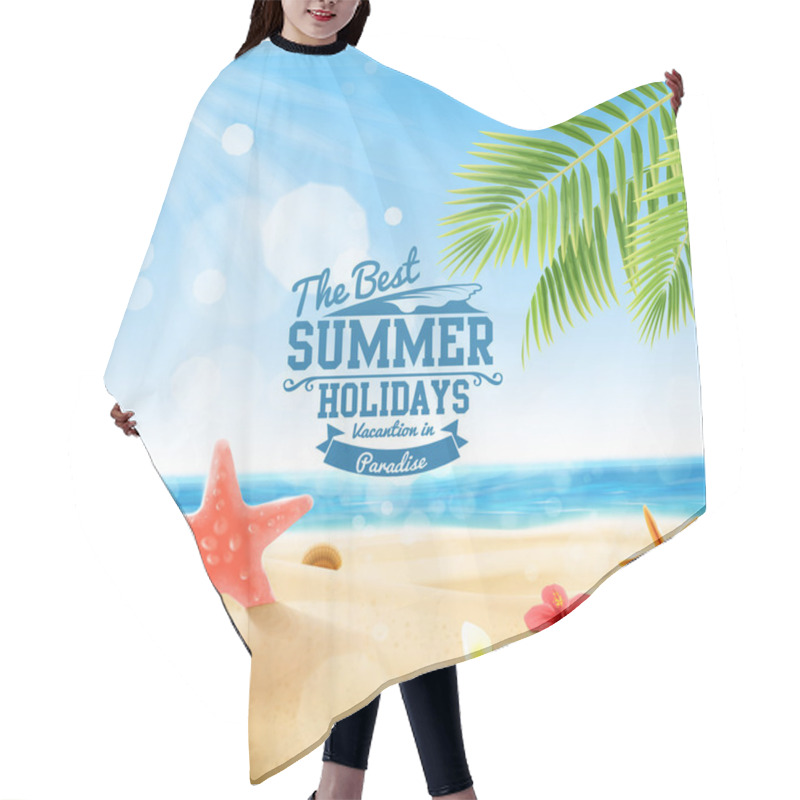 Personality  Banner For Summer Holiday Vacation Hair Cutting Cape