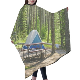 Personality  Apgar Campground In Glacier National Park In Montana, United States Hair Cutting Cape