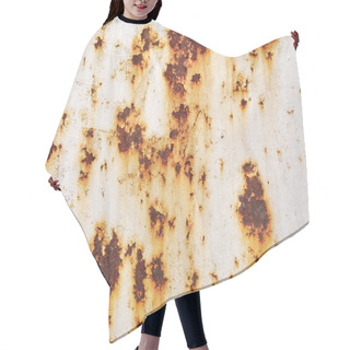 Personality  Rusted And Corroded Surface Hair Cutting Cape