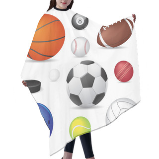 Personality  Sport Balls Hair Cutting Cape