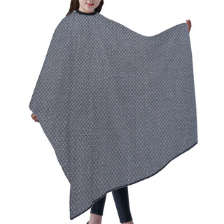 Personality  Background Of Dark Blue, Textured Surface, With Sackcloth Imitation, Top View Hair Cutting Cape