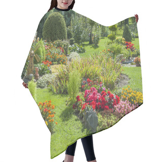 Personality  Landscaped Flower Garden Hair Cutting Cape