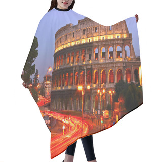 Personality  Colosseum, Rome, Italy Hair Cutting Cape