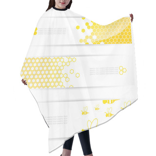 Personality  Honeycomb Hair Cutting Cape