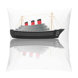 Personality  Vintage Ocean Liner Pillow Covers