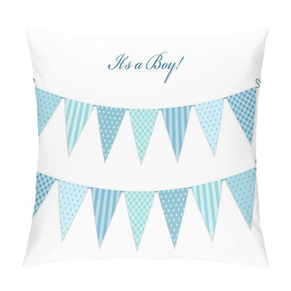 Personality  Flags For Boy's Baby Shower Pillow Covers