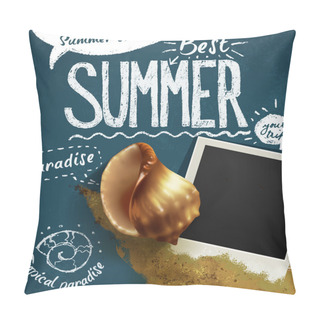 Personality  Summer Creative Design Template Pillow Covers