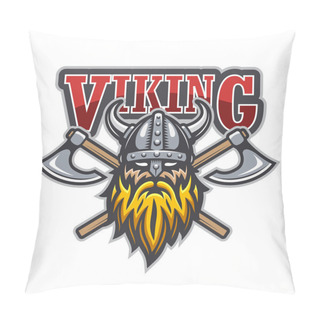 Personality  Viking Warrior Sport Logo Pillow Covers