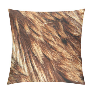 Personality  Brown A Fur Background Pillow Covers