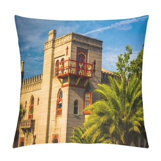 Personality  The Villa Zorayda Museum In St. Augustine, Florida.  Pillow Covers