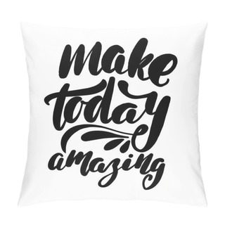 Personality  Inspirational Handwritten Brush Lettering Inscription Pillow Covers