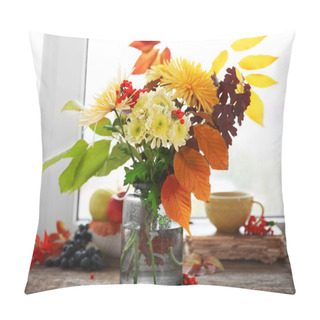 Personality  Beautiful Autumn Bouquet Pillow Covers