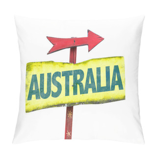 Personality  Australia Text Sign Pillow Covers