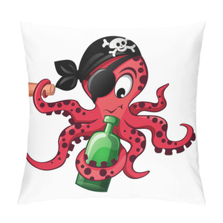 Personality  Pirate Octopus Pillow Covers