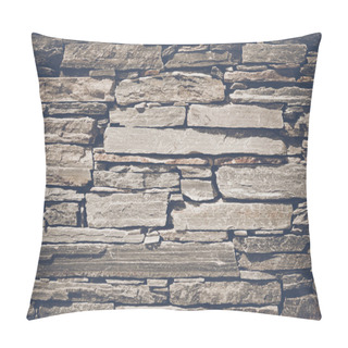 Personality  Brick Background With Vintage Filter Pillow Covers