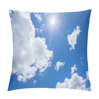 Personality  Bule Sky Good Day Pillow Covers