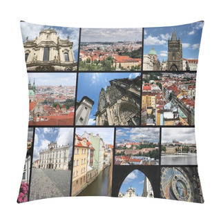 Personality  Prague Landmarks Pillow Covers
