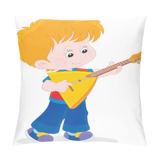 Personality  Little Balalaika Player Pillow Covers