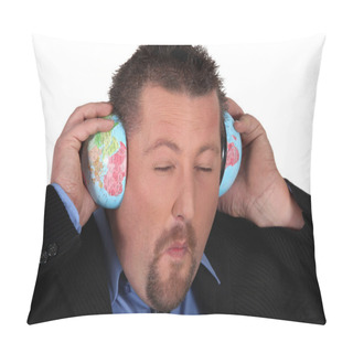 Personality  The Noise Of The World Pillow Covers
