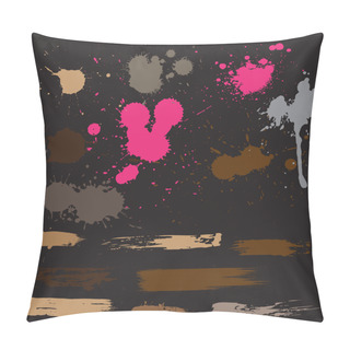 Personality  Color Splashes Set Pillow Covers
