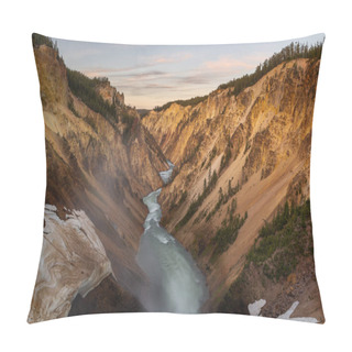 Personality  Grand Canyon Of Yellowstone National Park, USA Pillow Covers