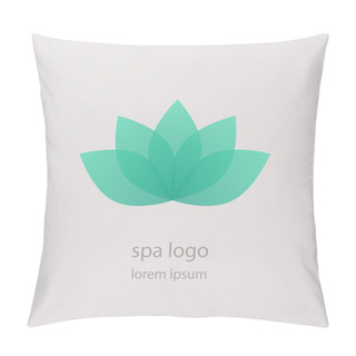 Personality  Lotus Flower Logo Pillow Covers