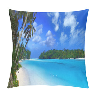 Personality  Panoramic Lagoon II Pillow Covers