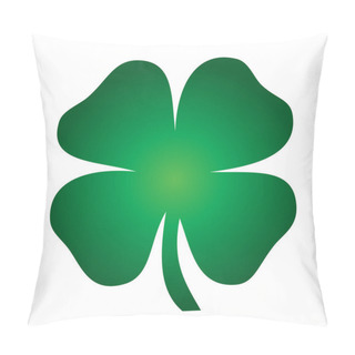 Personality  Green Four Leaf Clover Pillow Covers