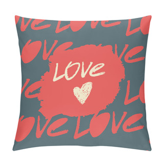 Personality  Hand Drawn Typography Poster Pillow Covers