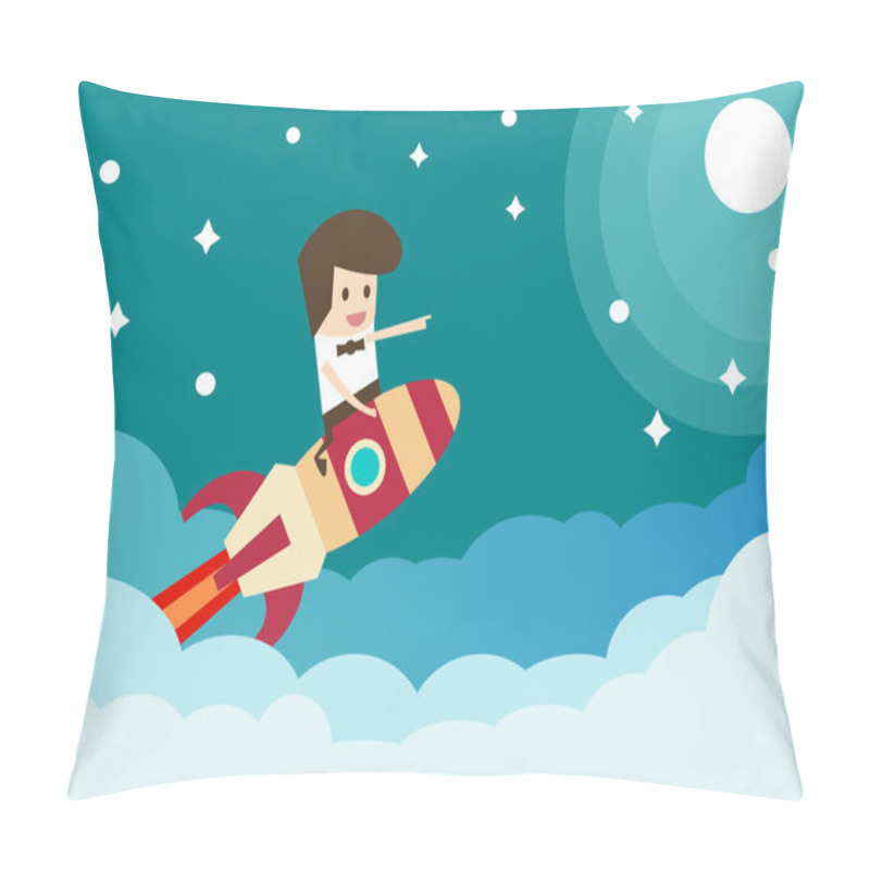 Personality  Business career concept pillow covers