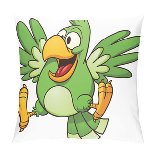 Personality  Cartoon Parrot Pillow Covers