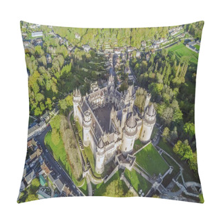 Personality  Amazing Castle In Pierrefonds, France Pillow Covers